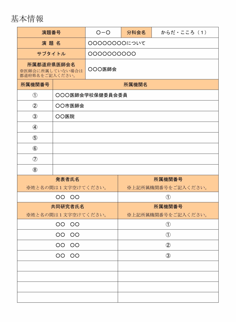 ★shouroku(記入例)